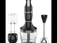 Blender 3 in 1 Hausberg HB-7706NG, capacitate bol 0.75 l, 600 W, Negru